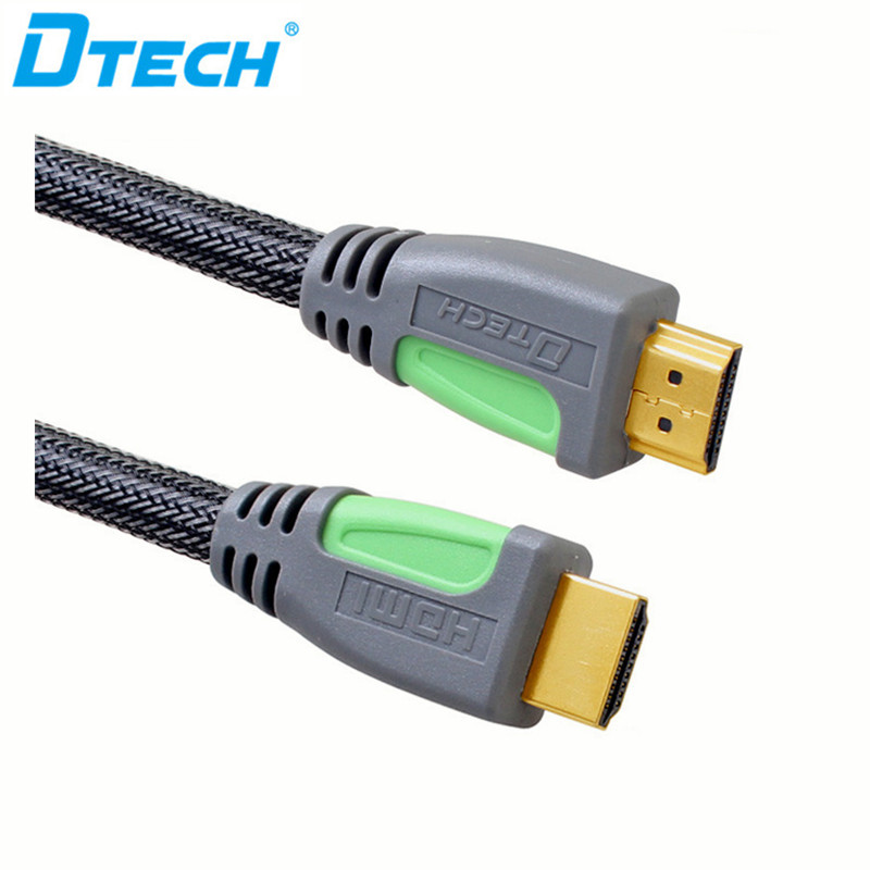 Dtech Plug and Play Copper HDMI Cable with Woven Wesh
