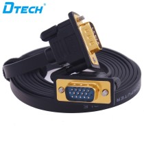 Support 4K@60Hz 3D VGA 3+6 Male to male Flat Cable