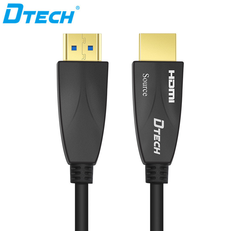 Dtech DT-HF514 HD 4K@60HZ HDMI AOC fiber cable YUV444 50m