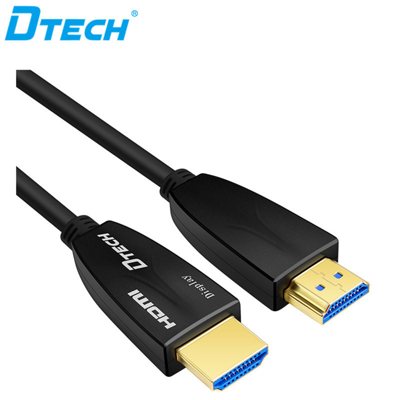 Dtech Plug and Play HDMI AOC Fiber Cable YUV444 10m