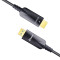 Black 8K 50M HDMI Fiber Optic Cable