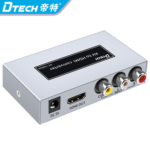 DT-7005A 1080p RCA AV لتحويل HDMI