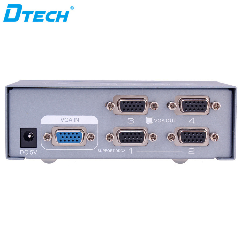 VGA Splitter 1 to 4 ports(250MHz)