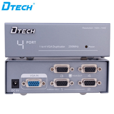 Divisor VGA de 1 a 4 puertos (250MHZ)