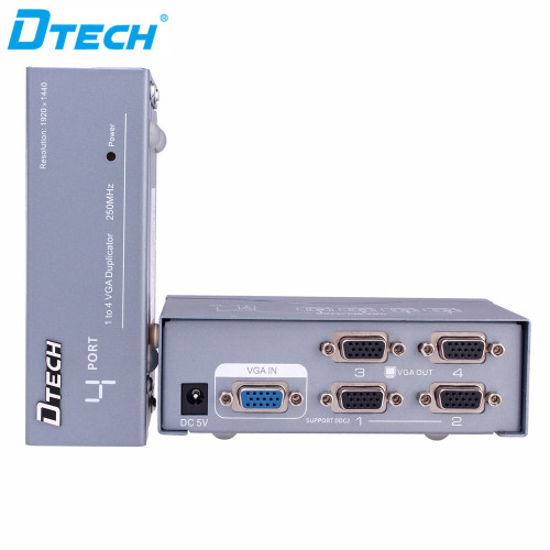 Divisor VGA de 1 a 4 puertos (250MHZ)
