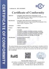 Dtech Version 2.0 HDMI Fiber Cable Rohs Certificate