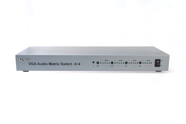 VGA with Audio matrix switcher 4 * 4