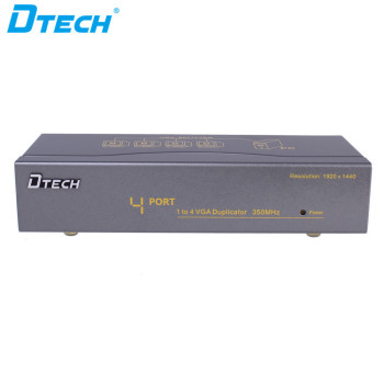 VGA 1 input 4 output Splitter 1 to 4 ports(350MHZ)