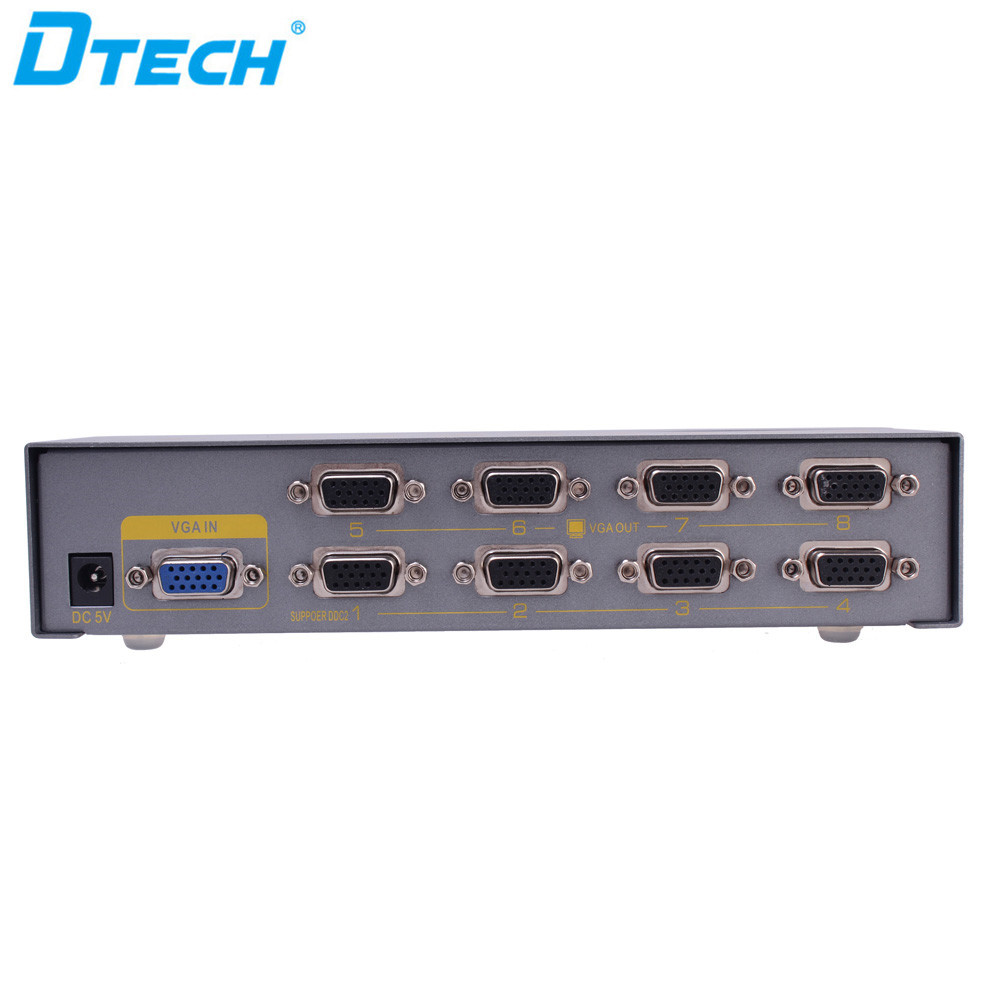 VGA Splitter 1 to 8 ports(350MHz)