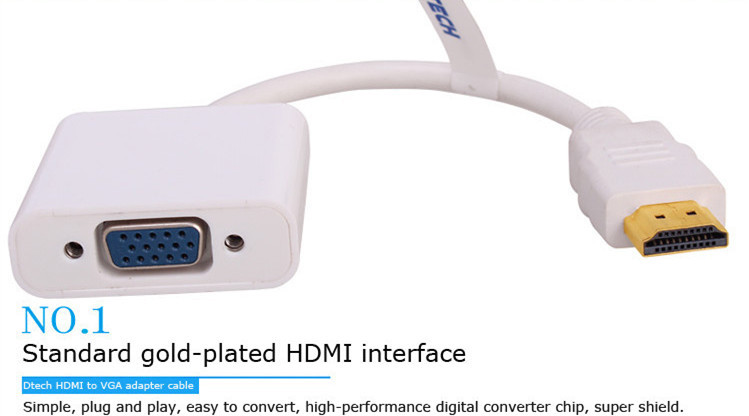 HDMI TO VGA adapter cable