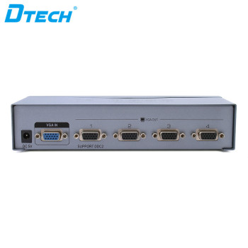 Metal Shell VGA Splitter 1 to 4 ports(500MHZ)