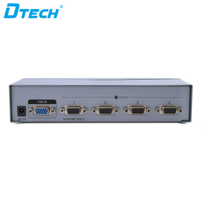 Metal Shell VGA Splitter 1 to 4 ports(500MHZ)