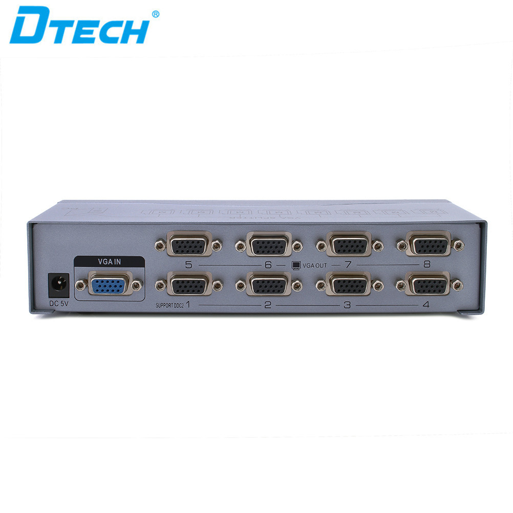 VGA Splitter 1 to 8 ports(500MHz)