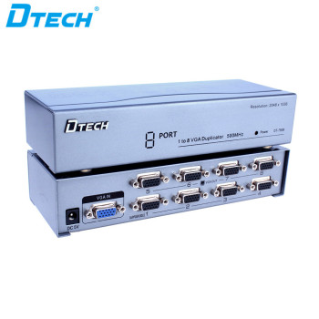 8 ways VGA Splitter 1 to 8 ports(500MHZ)