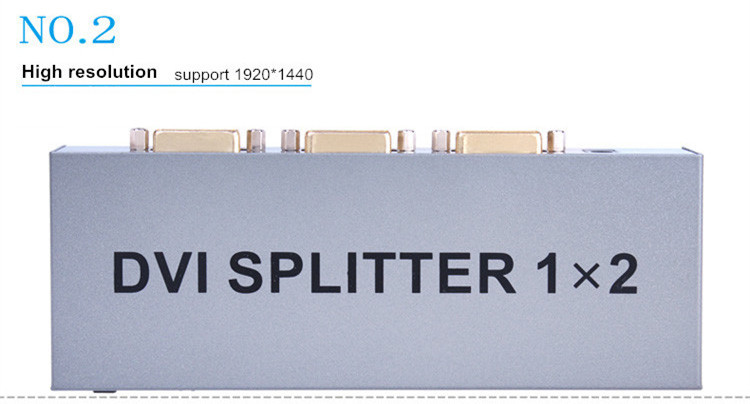 Port DVI Splitter 1 hingga 2