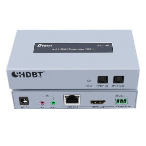 DT-7051A HDBaseT 4K HDMI RS232 Extender 100M