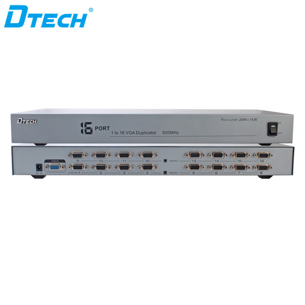 Port VGA Splitter 1 hingga 16 (500MHz)