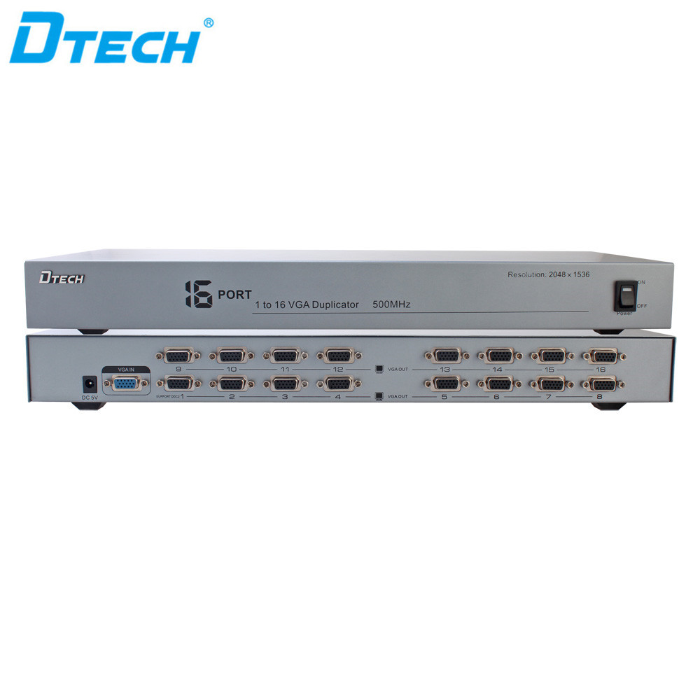 VGA Splitter 1 to 16 ports(500MHz)