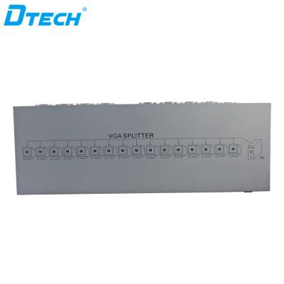 Support 1920x1080@60Hz VGA Splitter 1 to 16 ports(500MHZ)
