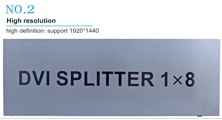 DVI Splitter 1 to 8 ports