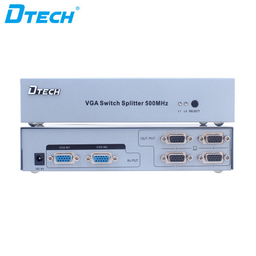 VGA Switch Splitter 2*4(500MHZ)
