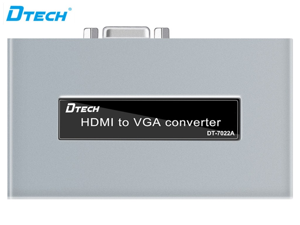 Dtech High Quality HDMI TO VGA Converter