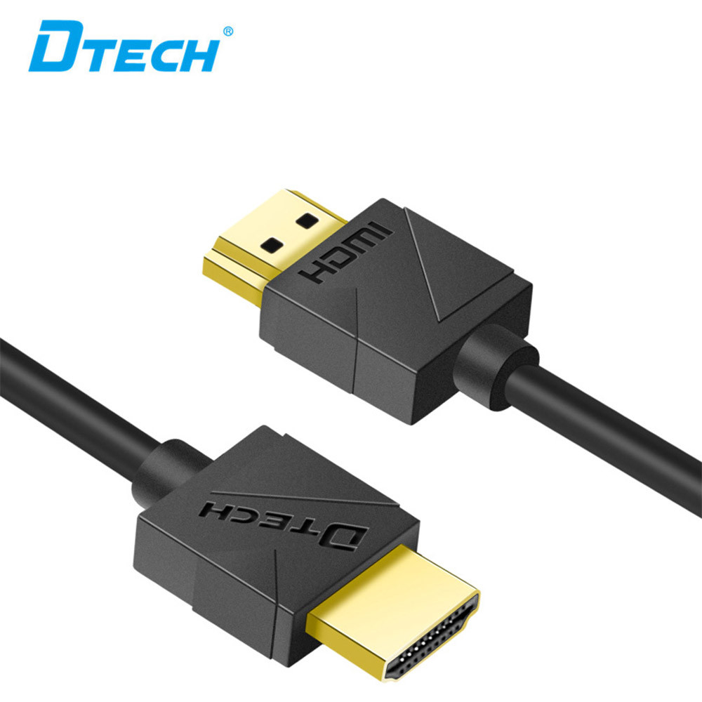 Dtech Oxygen free copper silm 19+1 HDMI Cable 2m