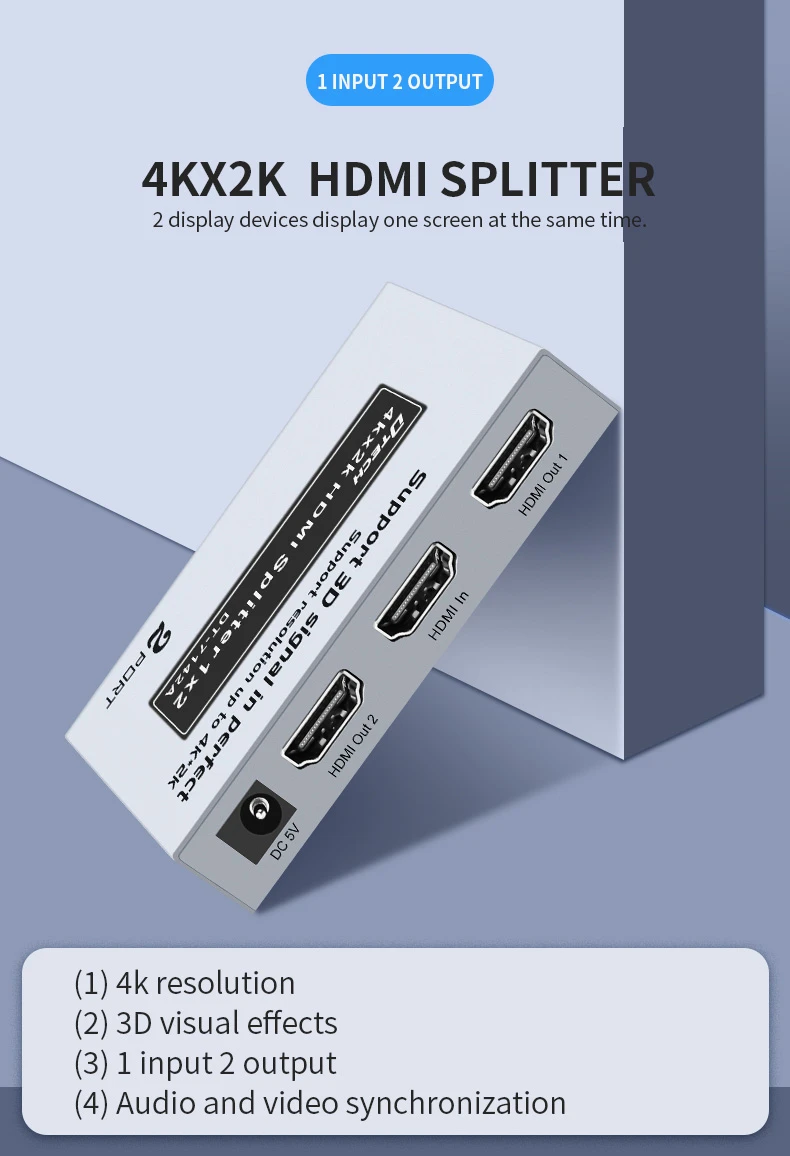 HDMI 1x2 splitter