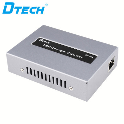 DT-7043 Factory Price Good Quality Over IP TCP Ethernet Cat5e/6 120M HDMI Extender with IR