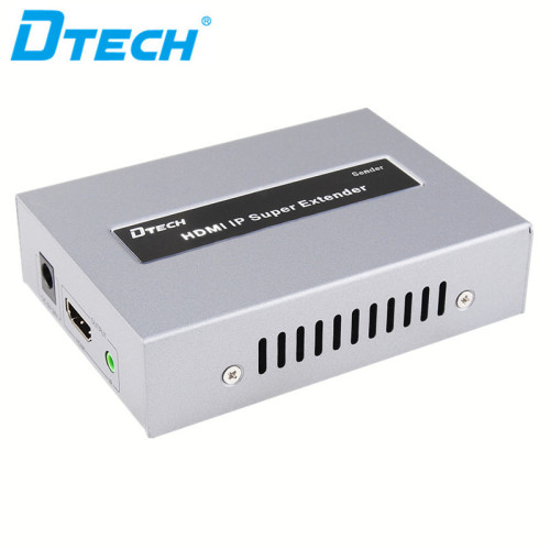 DT-7043 Factory Price Good Quality Over IP TCP Ethernet Cat5e/6 120M HDMI Extender with IR