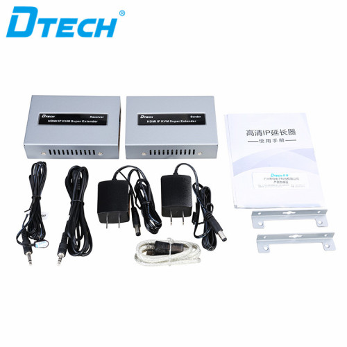 DT-7040A DTECH 2.5K USB 2.0 HDMI KVM Extender 100M Cat5e Cat6e