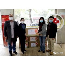 Moving! Thailand Shenzhen Chamber of Commerce donates 5000 medical masks to Baiyun District