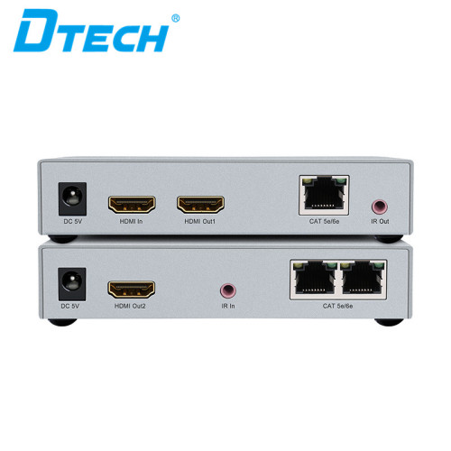 DT-7058 1080p HDMI IP IR Cascading Extender 150m tx rx via cat5e/6