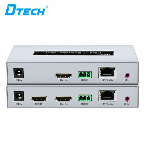 DT-7067A Full HD 1080P HDMI over ip RS232 IR Video ethernet Extender 150m Cat5e Cat6