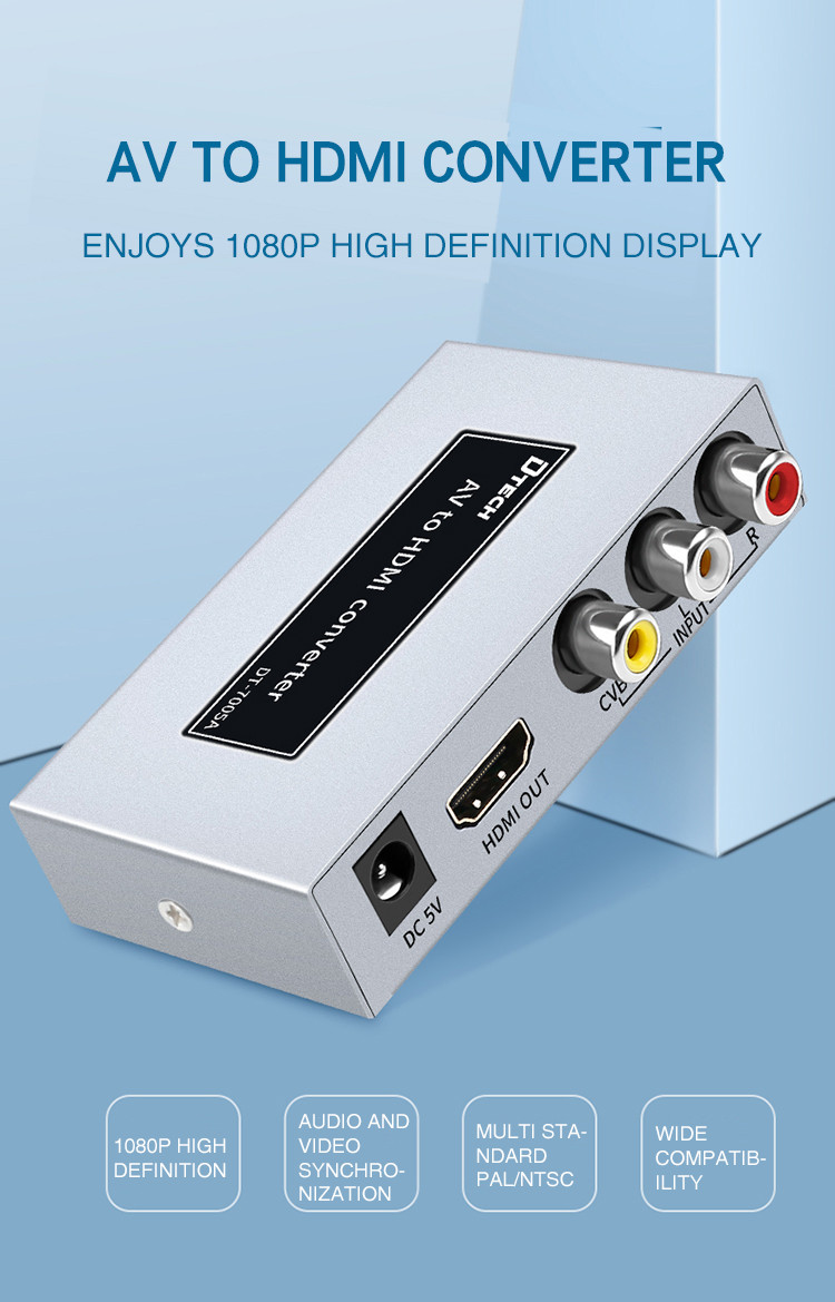 Dtech AV to HDMI high-definition converter