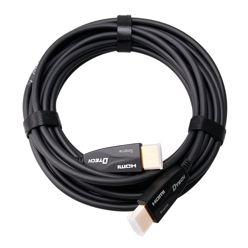 Dtech DT-HF514 HD 4K@60HZ HDMI AOC fiber cable YUV444 50m