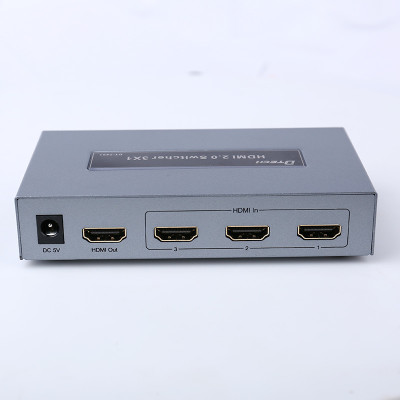 DTECH DT-7431 4K CCTV HDMI Switch 3 in 1 out with IR