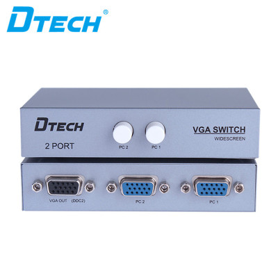 DTECH DT-7032 1920 * 1440 Button VGA SWITCH 3X2