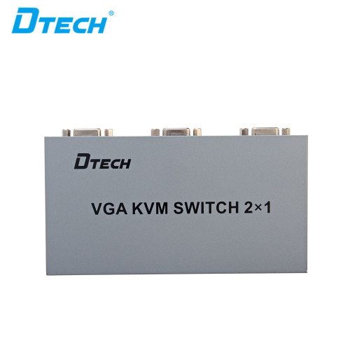 DTECH DT-7016 Good Quality 1920 x 1440  KVM Switch 2x1