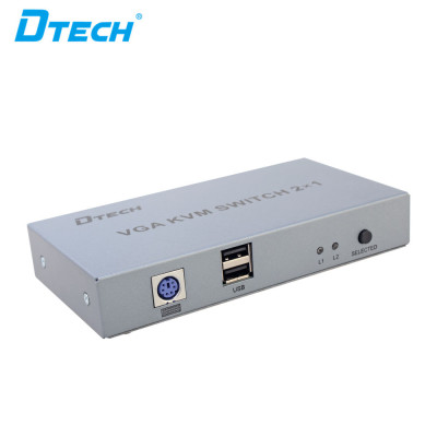 DTECH DT-7016 Good Quality 1920 x 1440  KVM Switch 2x1