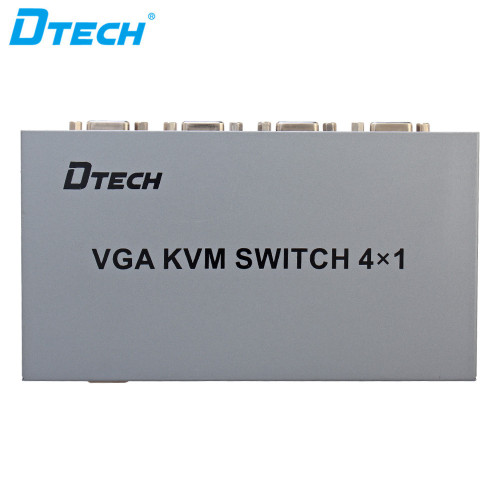 DTECH DT-7017 1920 x 1440 250MHZ VGA KVM Switch 4*1