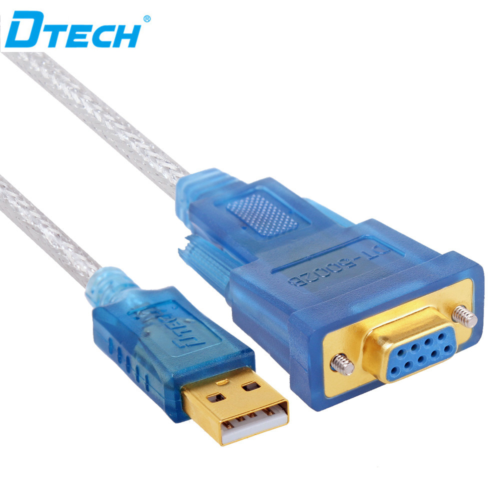 Dtech USB to female DB9  serial  port Cable
