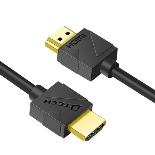 Dtech Nuevo producto DVD TV 4K Cobre puro 0,5 m Mini Cable HDMI Puerto de pantalla micro Cable HDMI a HDMI