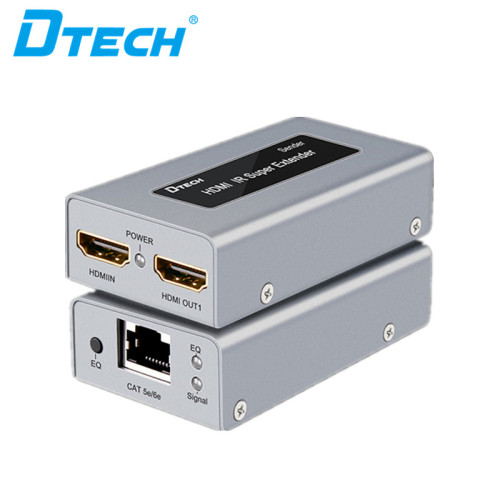 Dtech Professional Audio Video Extender Hdmi 50M Cat5e Cat6 Transmitter Receiver TX RX 4k Hdmi Extender
