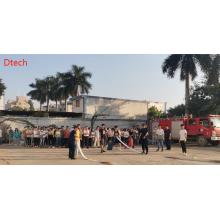 Dtech company conducts fire drills to improve employees' safety awareness and skills !