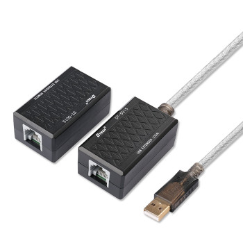 USB Type A male and RJ45 Female