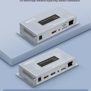 150M IP HDMI KVM extender with IR