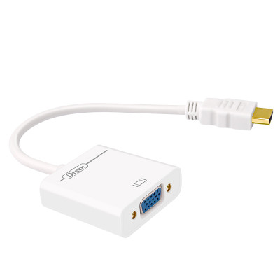 DTECH factory price 1080p male to female audio and video converter adapter HDMI to VGA cable