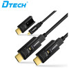 DTECH high quality HDCP 2.2 AOC HDMI 2.0V active optical fiber cable