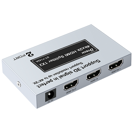 Dtech HDMI 4K Splitter 1x2